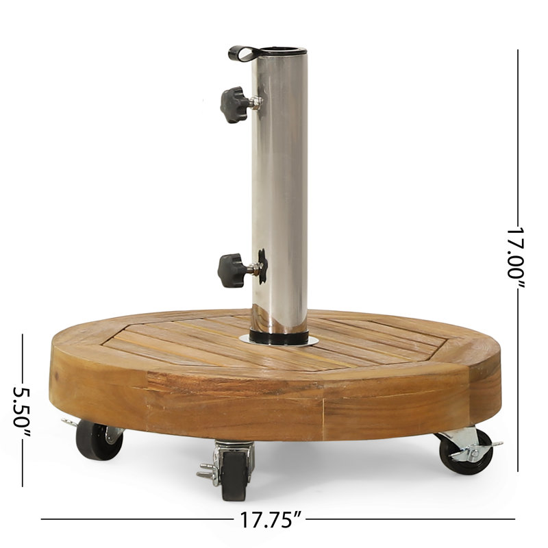 Arlmont & Co. Concrete Free Standing Umbrella Base & Reviews Wayfair